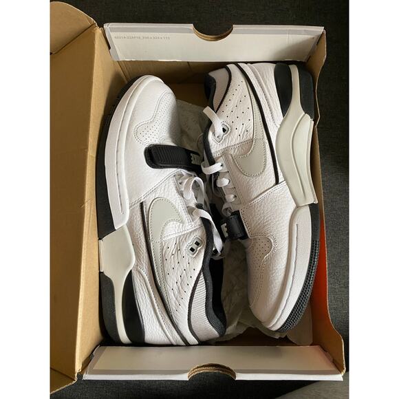 Nike Air Alpha Force Men's black and white shoes 88 size 10.5 - Picture 2 of 15